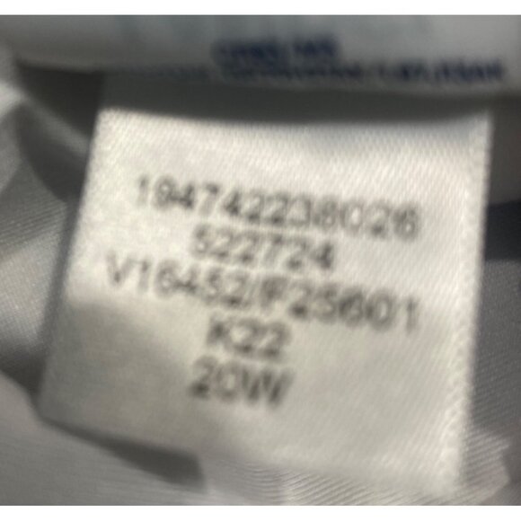 Lands End Tankini Top Womens Size 20W Blue & White Striped Built-In Underwire - Picture 4 of 11